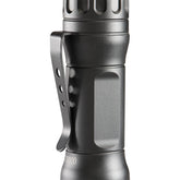 Close-up of Pelican 7600 tactical LED beam